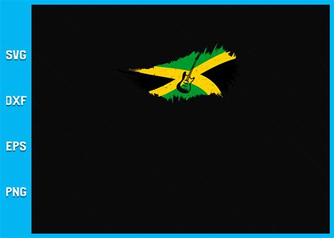 Jamaica Flag Jamaican Pride Reggae Music Graphic by SVG Specialist · Creative Fabrica