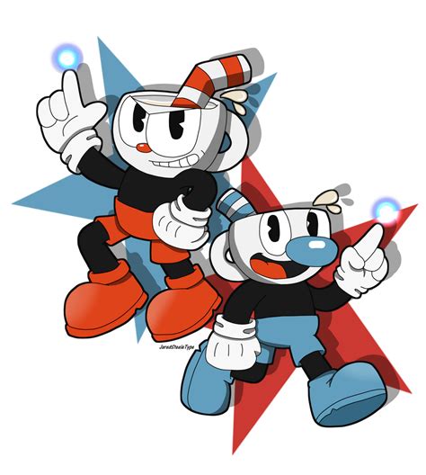 Cuphead fanart: Cuphead and Mugman by JaredSteeleType on DeviantArt