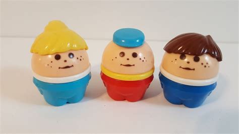 Vintage 1994 Set of 3 LITTLE TIKES Toddle Tots Chunky People Mixed LOT | リトルタイクス, タイ, リトル