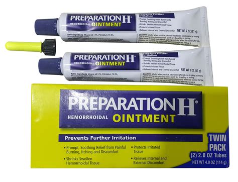 Preparation H-Ointment Khác Tinh Của Trĩ