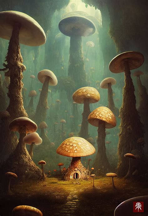 ArtStation - Mushroom Cave