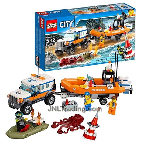 Year 2017 Lego City Series Vehicle Set #601655 - 4x4 RESPONSE UNIT with Rescue Craft Plus 2 ...