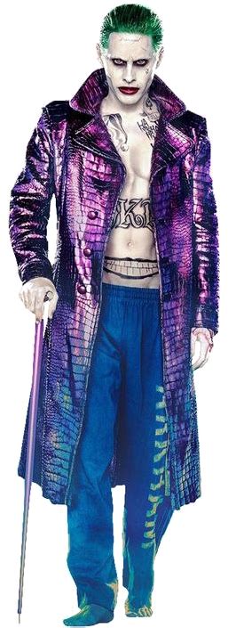 Download Suicide Squad Joker Transparent Image - Jared Leto Joker Costume - Full Size PNG Image ...