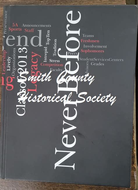 2013 Robert E. Lee High School Legend yearbook, Tyler TEXAS - Smith County Historical Society