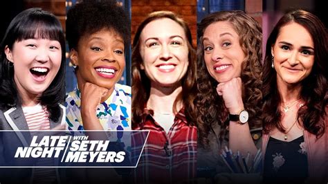 The Women of Late Night with Seth Meyers - YouTube