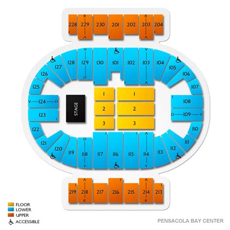 Pensacola Bay Center Seating Chart | Vivid Seats