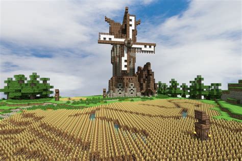 Medieval Windmill Minecraft Project