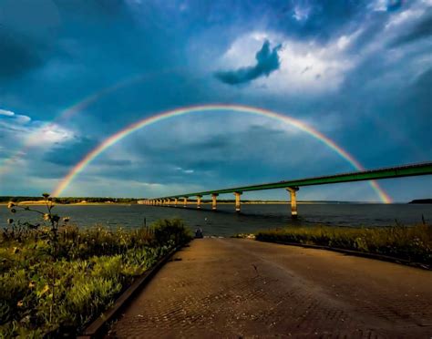 Rainbow over Mile Long Bridge. Knoxville, Iowa♡ | Beautiful photos of ...