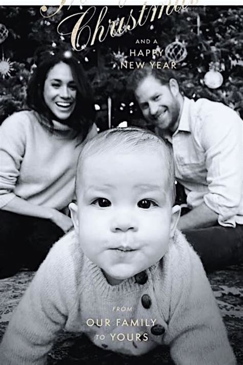 See Meghan Markle, Prince Harry, and Baby Archie's First Christmas Card