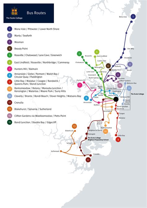 Bus Routes - The Scots College