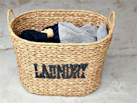 DIY Laundry Basket Tutorial | Diy laundry basket, Diy laundry, Wicker ...