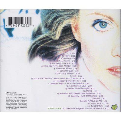 Magic-Very Best Of Olivia Newton-John CD (2001) (CD): Olivia Newton John | Music | Buy online in ...