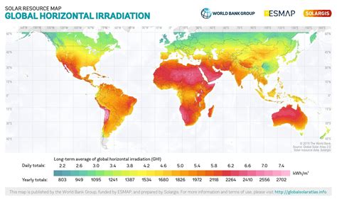 Solar Irradiance Calculator (with Map) - Footprint Hero