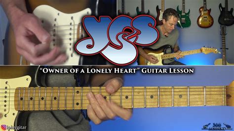 Yes - Owner of a Lonely Heart Guitar Lesson - YouTube