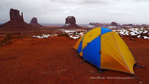 Camping at Monument Valley