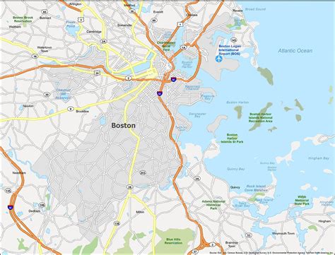 Boston On Massachusetts Map - Ashien Nikaniki