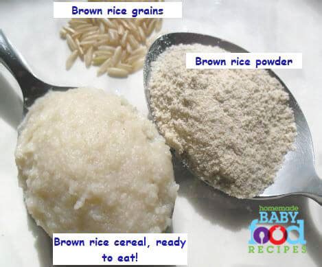 Healthy Baby Cereal Recipe