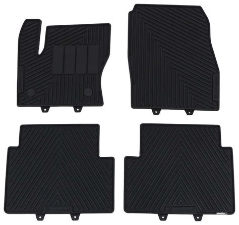 2018 Ford Escape Road Comforts Custom Auto Floor Mats - Front and Rear - Black