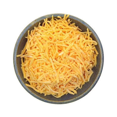 Shredded Cheddar Cheese Dish Stock Image - Image of recipes, shredded: 35009607