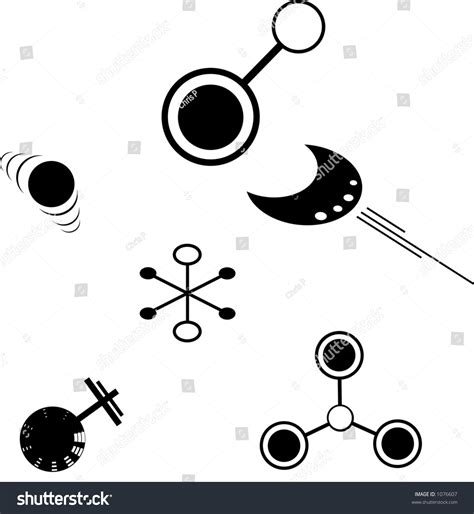 Crop Circle Inspired Shapes Stock Vector Illustration 1076607 ...