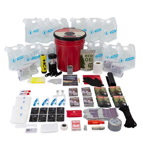 Emergency Zone Complete Hurricane Survival Kit - 4 Person — Luminary