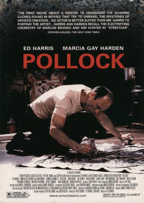 Pollock Movie Poster Movie and Television Advertising Postcard