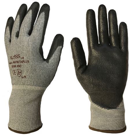 PU Palm Coated Cut Level 5+ Safety Protecta Plus Gloves 4543 | GlovesnStuff