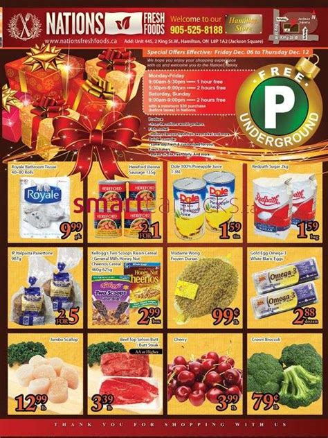 Nations Fresh Foods(Hamilton) flyer December 6 to 12