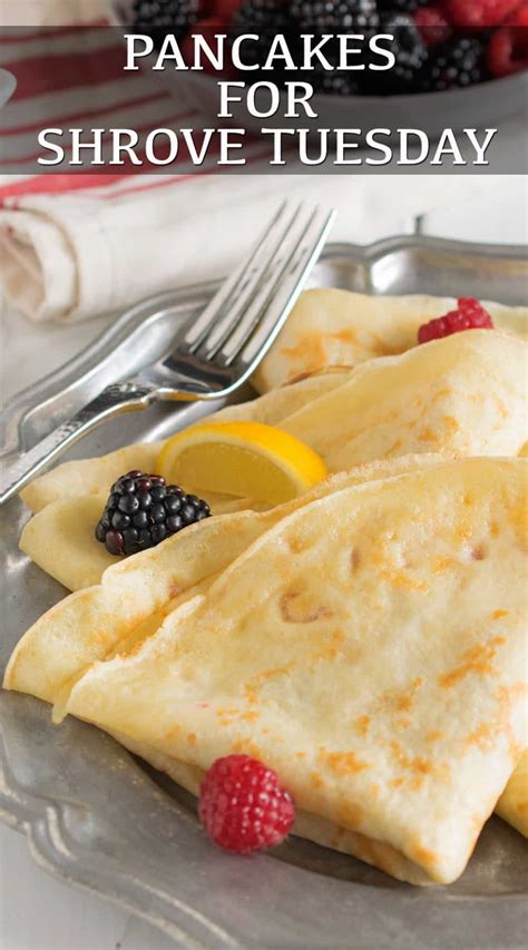 British Pancakes for Shrove Tuesday - Culinary Ginger