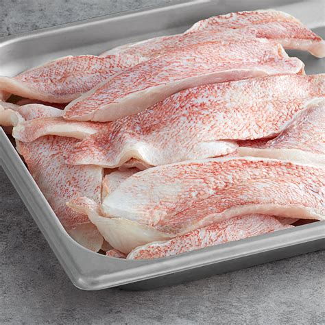 Wulf's Acadian Redfish Fillets - 10 lb. Case of 2 - 6 oz. Portions