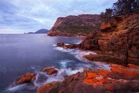 Image of Sleepy Bay - Freycinet National Park - Tasmania - Australia - Austockphoto