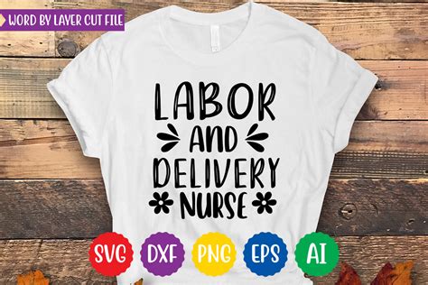 Labor and Delivery Nurse Svg Design Graphic by DigitalArt · Creative Fabrica