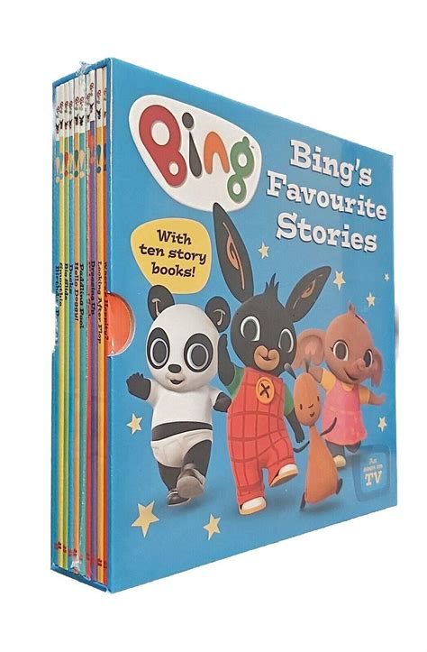 Buy Bing Bunny 10 Books Favourite Stories Box Set As Seen on TV Online at desertcart Israel