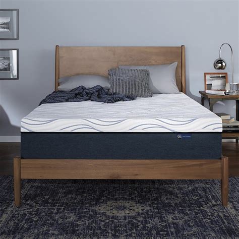 Serta 10-in Queen Hybrid Mattress in the Mattresses department at Lowes.com