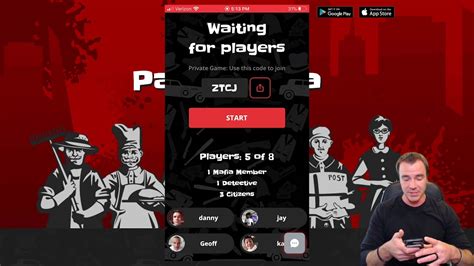 How to Play Mafia Online with the Party Mafia app - YouTube