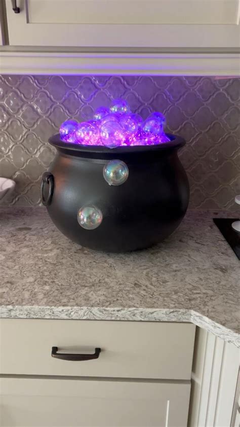 DIY Halloween Cauldron | Diy halloween decorations, Homemade halloween ...