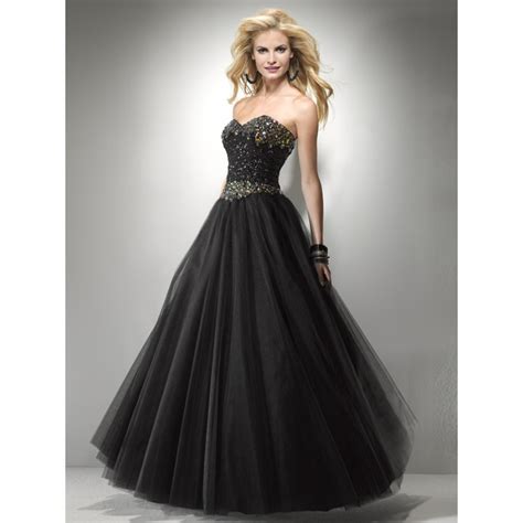 Stunningly Beautiful With A Black Formal Dress | Navy Blue Dress