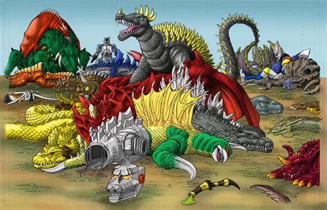 Anguirus King of the monsters by AmirKameron on DeviantArt