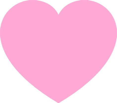 Pink Heart Clip Art at Clker.com - vector clip art online, royalty free & public domain