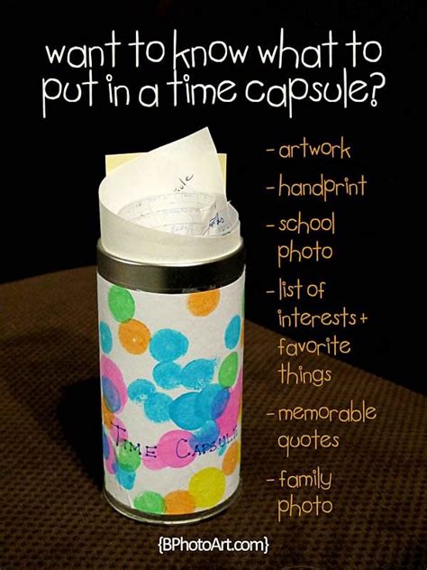 Review Of Time Capsule Ideas For Students References