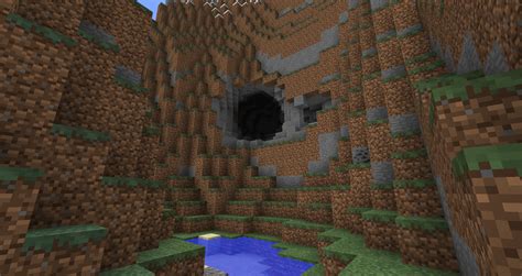 I was doing some exploration in vanilla survival. Now that's a cave ...