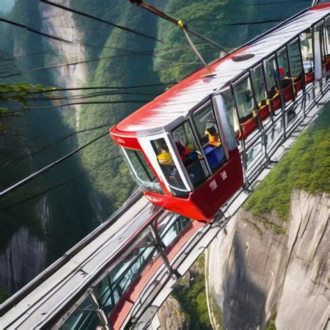 Tianmen Mountain Cable Car - AI travel guide, photo tips, social media share | Cre8Travel