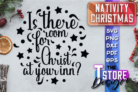 Nativity Christmas SVG | Christmas SVG Graphic by The T Store Design · Creative Fabrica