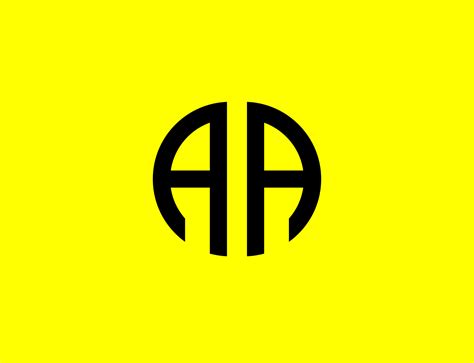 Dribbble - aa letter circle logo design.jpg by xcoolee