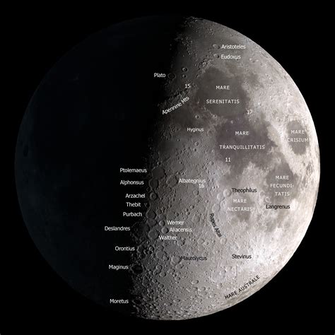 map of the moon with labels - chass-duane