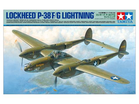 Tamiya: 1/48 Lockheed P-38 F/G Lightning - Model Kit | at Mighty Ape NZ