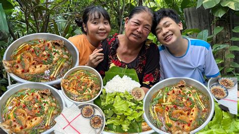 Câu cá hấp cuốn bánh tráng chấm mắm me ngon khó cưỡng| Fishing Trip with Mouthwatering Dipping ...