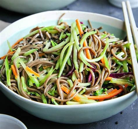 Soba Noodle Salad - Sandra's Easy Cooking