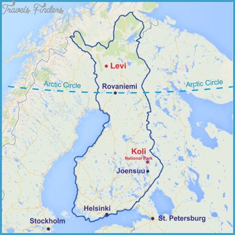 Joensuu Finland Map - TravelsFinders.Com