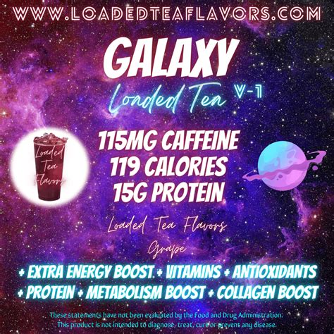 Galaxy Flavored ☄️🔭 Loaded Tea Recipe – Loaded Tea Flavors